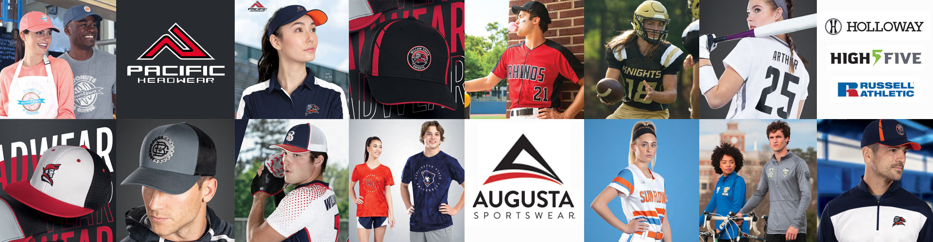 Pacific Headwear and Augusta Decorated Apparel