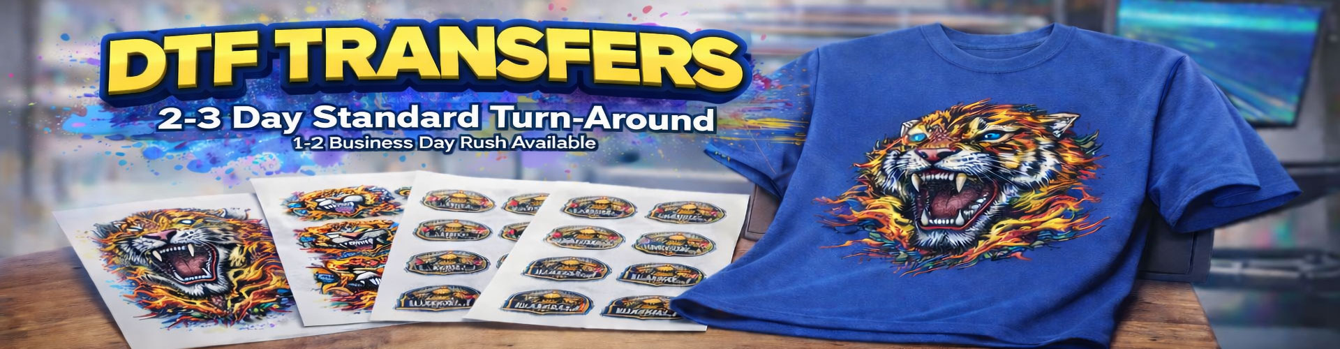 DTF Transfers by Bezign - Fast Turn-Around